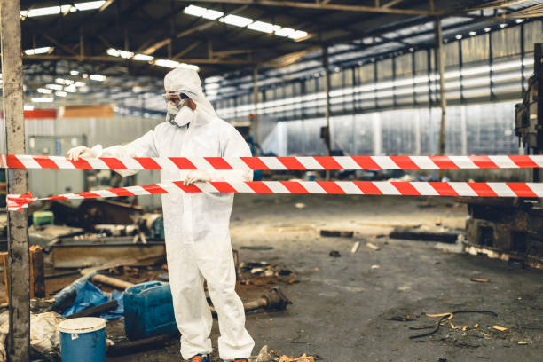 Professional Unattended Death Cleanup technician working in Upperco, MD